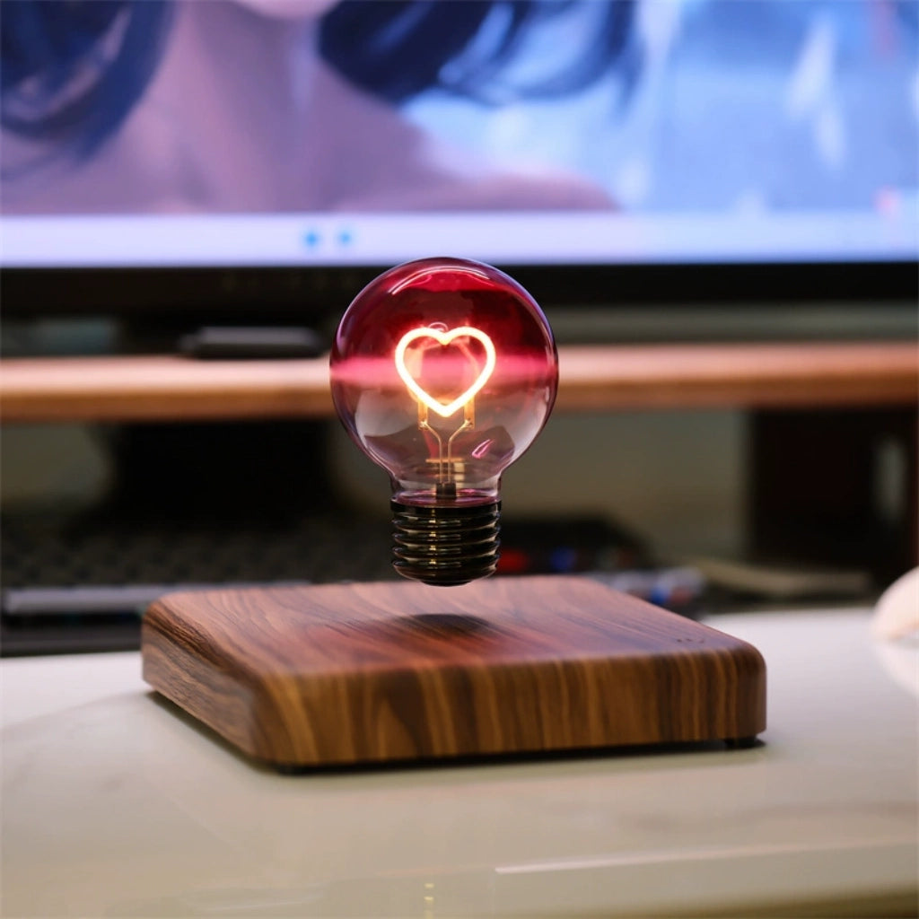 Heart Light Bulb – Magnetic Levitating Lamp