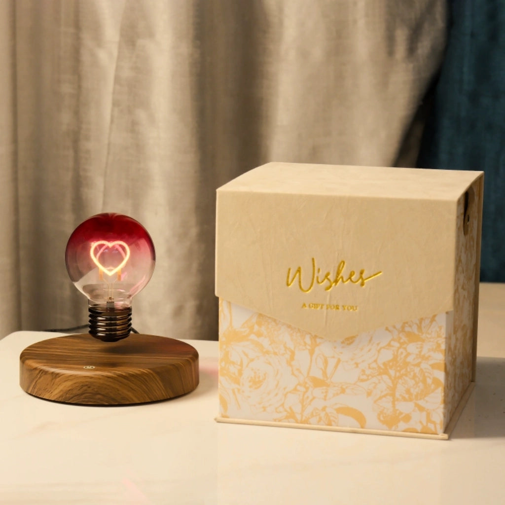 Heart Light Bulb – Magnetic Levitating Lamp