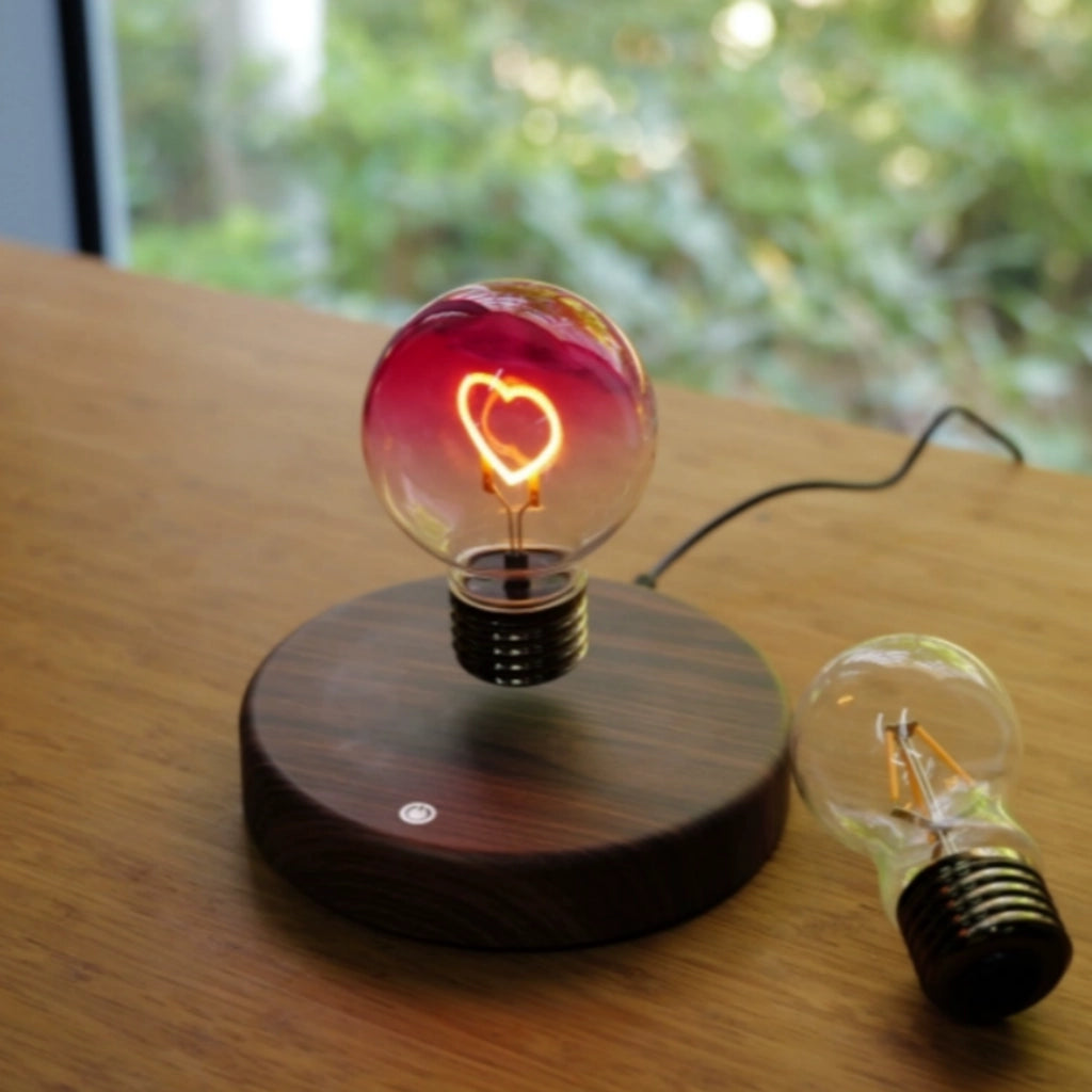 Heart Light Bulb – Magnetic Levitating Lamp