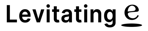 Levitating e