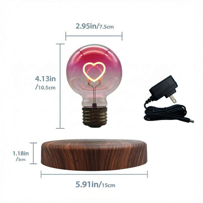 Heart Light Bulb – Magnetic Levitating Lamp
